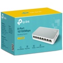 Switch Ethernet  100Mbps TP-Link,  8x Ports (TL-SF1008D)