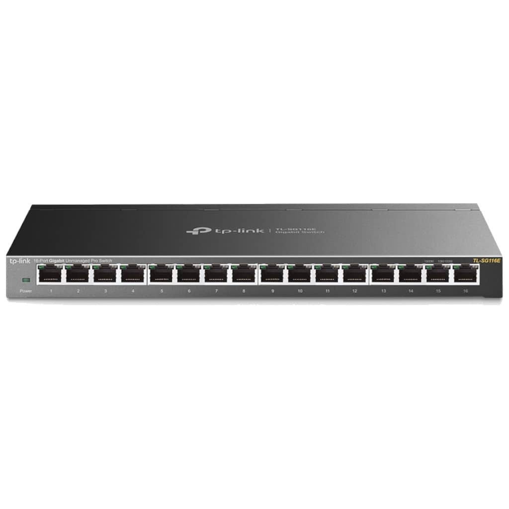 Switch Ethernet 1000Mbps TP-Link, 16x Ports (TL-SG116E)