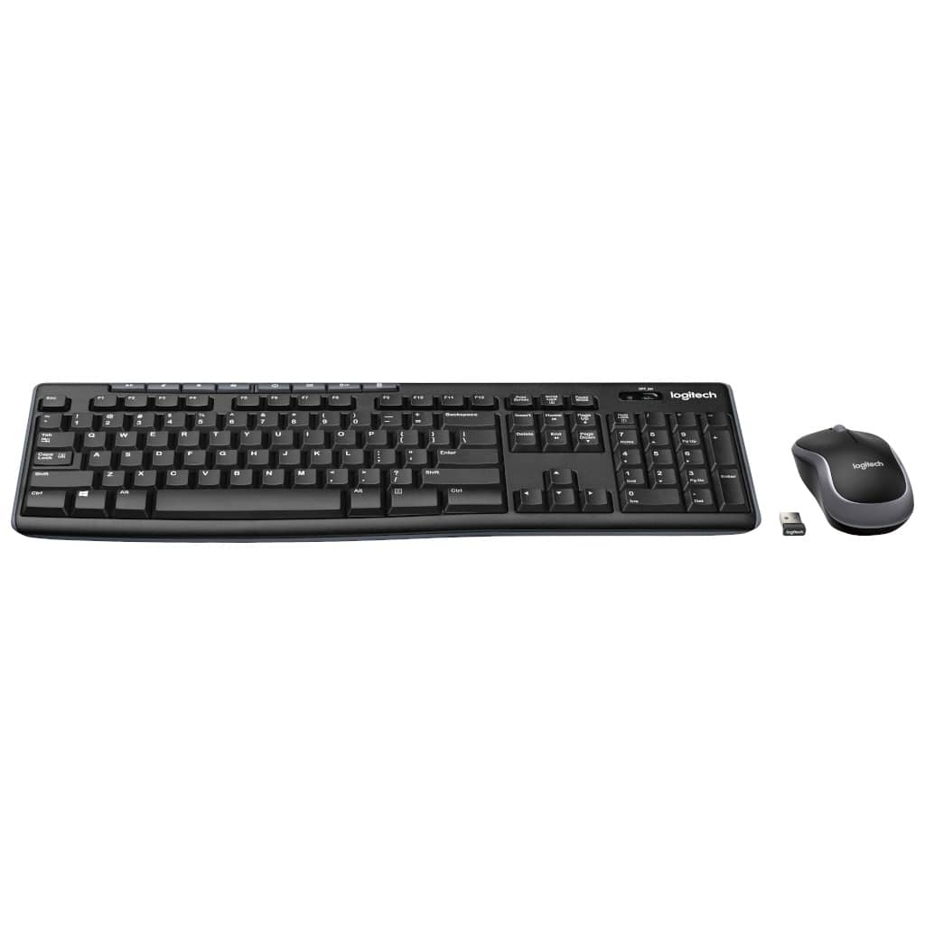 Pack Clavier/Souris Sans fil RF Logitech MK270, Noir _ 920-004510