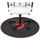 Tapis de sol Arozzi Zona, Noir/Rouge _ AZ-ZONA-PAD-BR