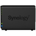 NAS réseau 2x disques Synology, Noir _ DS218