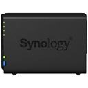 NAS réseau 2x disques Synology, Noir _ DS218+