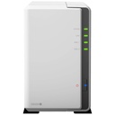 NAS réseau 2x disques Synology, Blanc _ DS220j