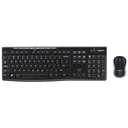 Pack Clavier/Souris Sans fil RF Logitech MK270, Noir _ 920-004510