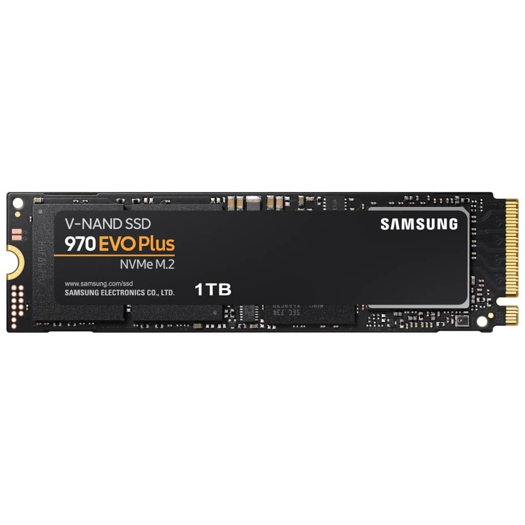 Disque SSD M.2 PCIe3 Samsung 970 EVO Plus, 1To (MZ-V7S1T0BW)
