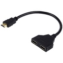 Cable Doubleur MF HDMI vers 2x HDMI,  0.2m Noir (MF-HDM.HDM-0002BK)
