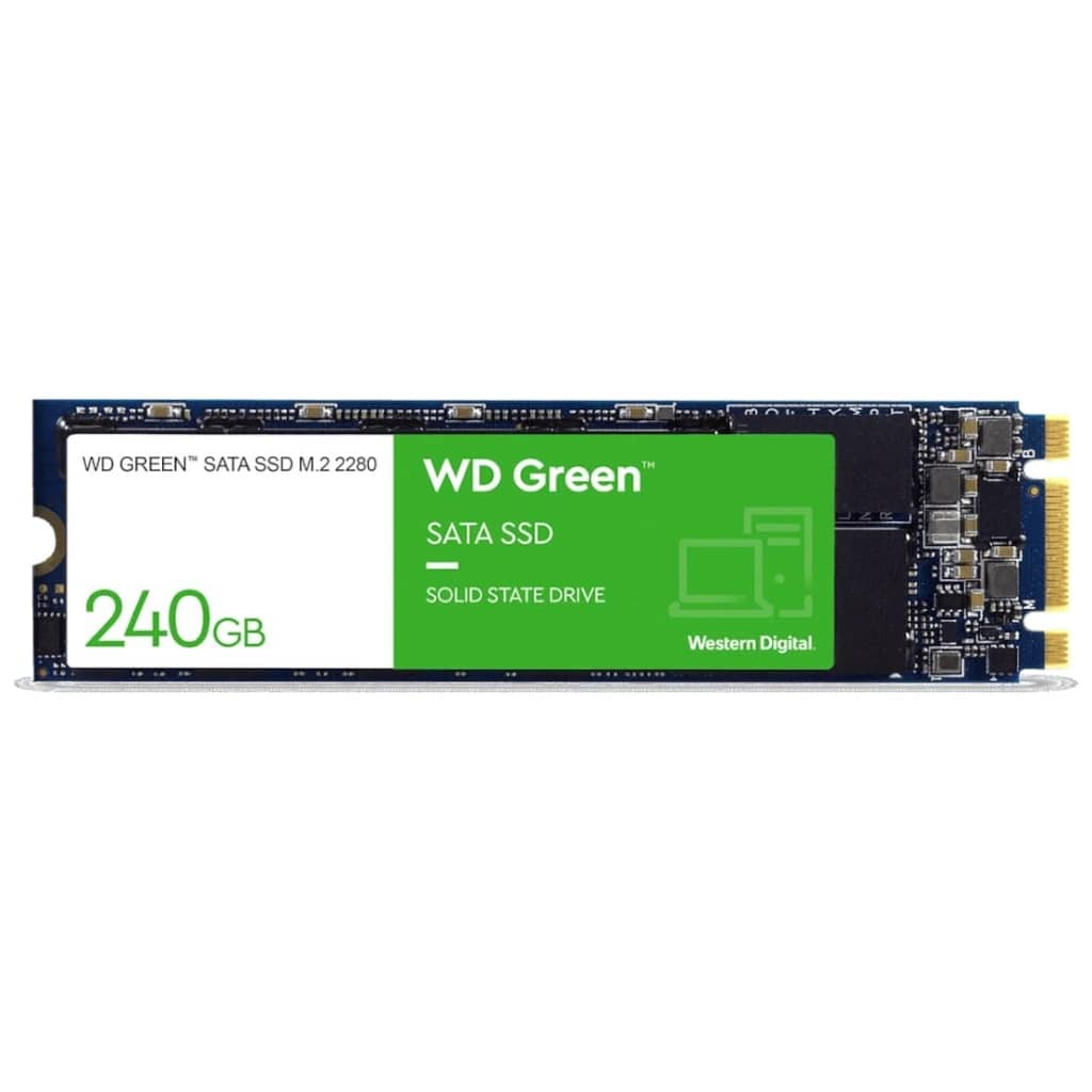 Disque SSD M.2 SATA Western Digital Green,  240Go (WDS240G2G0B)