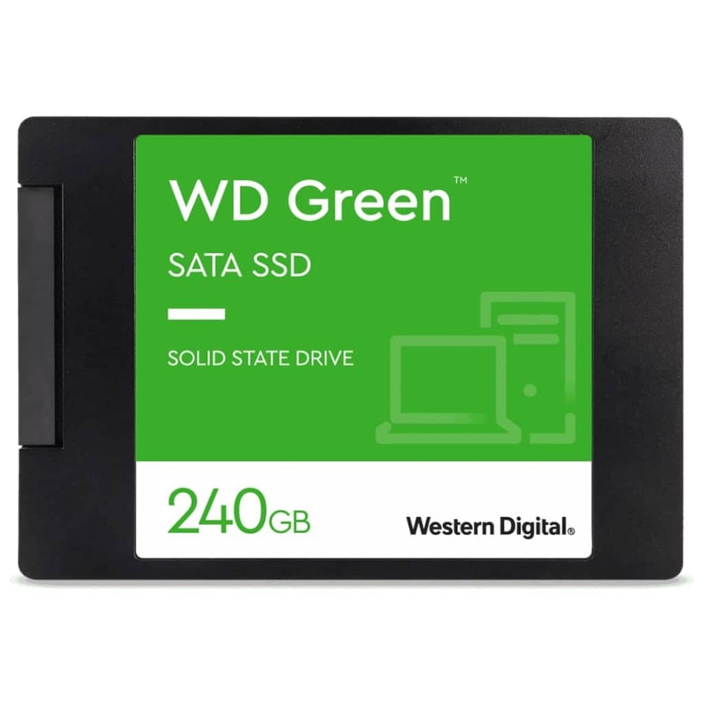 Disque SSD 2.5&quot; SATA Western Digital Green,  240Go (WDS240G2G0A)