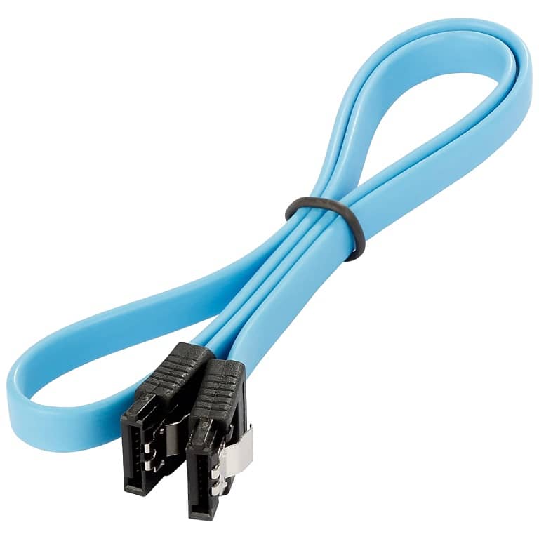Cable MM SATA (7pins),  0.3/0.7m Bleu (MM-STA.STA-0005BL)