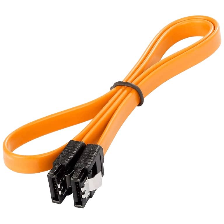 Cable MM SATA (7pins),  0.3/0.7m Orange (MM-STA.STA-0005OR)