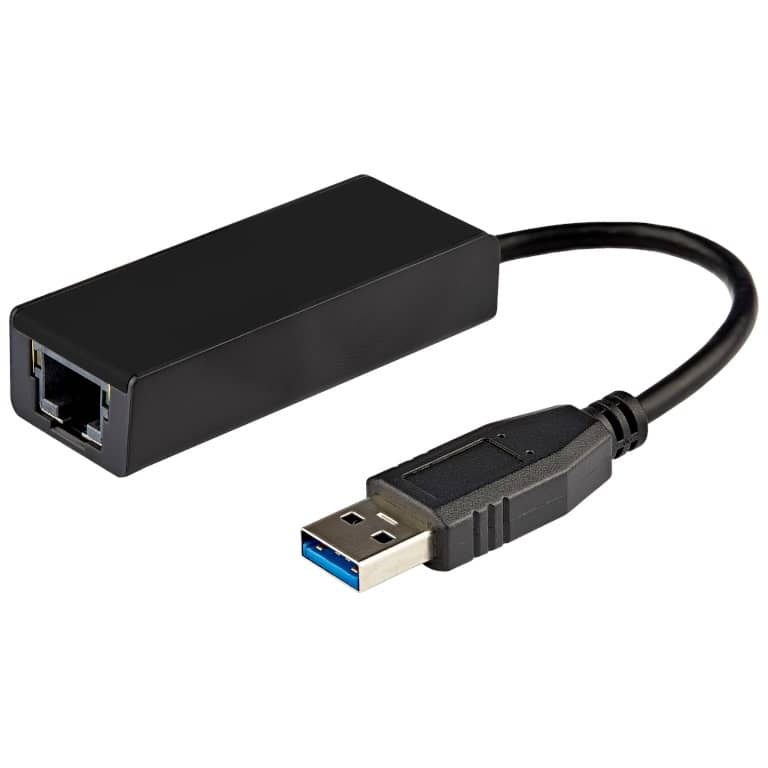 Cable Adaptateur MF USB 3.0 vers 1x RJ45,  0.1m Noir (MF-US3.R45-000BK)