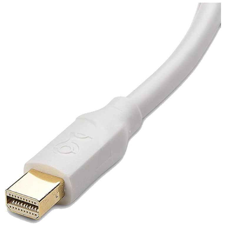 Cable Mini DisplayPort MM, 0.80/1.00 m Blanc _ CAMM-NDP-0010WH