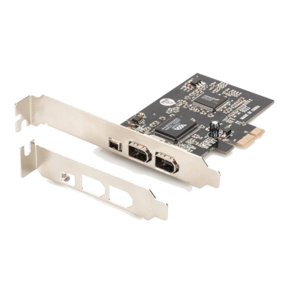 Carte contrôleur PCIe Digitus, 1x FireWire 4pins + 2x FireWire 6pins (DS-30201-5)