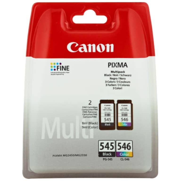 Cartouche d'encre Canon PG-545/CL-546, MultiPack (8287B005)