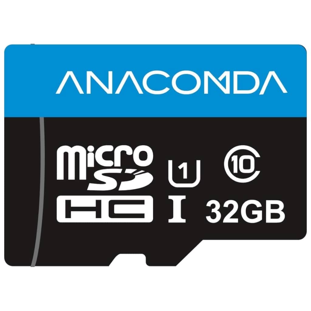 Carte mémoire Micro SD Anacomda Gamer,  32Go (GAMER SD 32G)