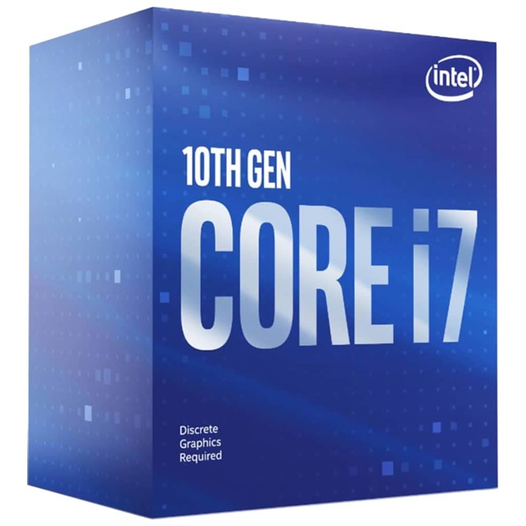 Processeur Intel 1200 Core i7-10700F, 4.80GHz Turbo (BX8070110700F)