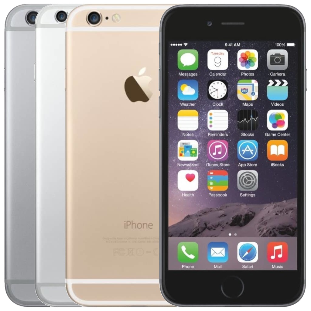 SmartPhone Apple iPhone6 Plus (A1522, A1524, A1593),  16Go Gris, Argent ou Or (Grade AB) Reconditionné