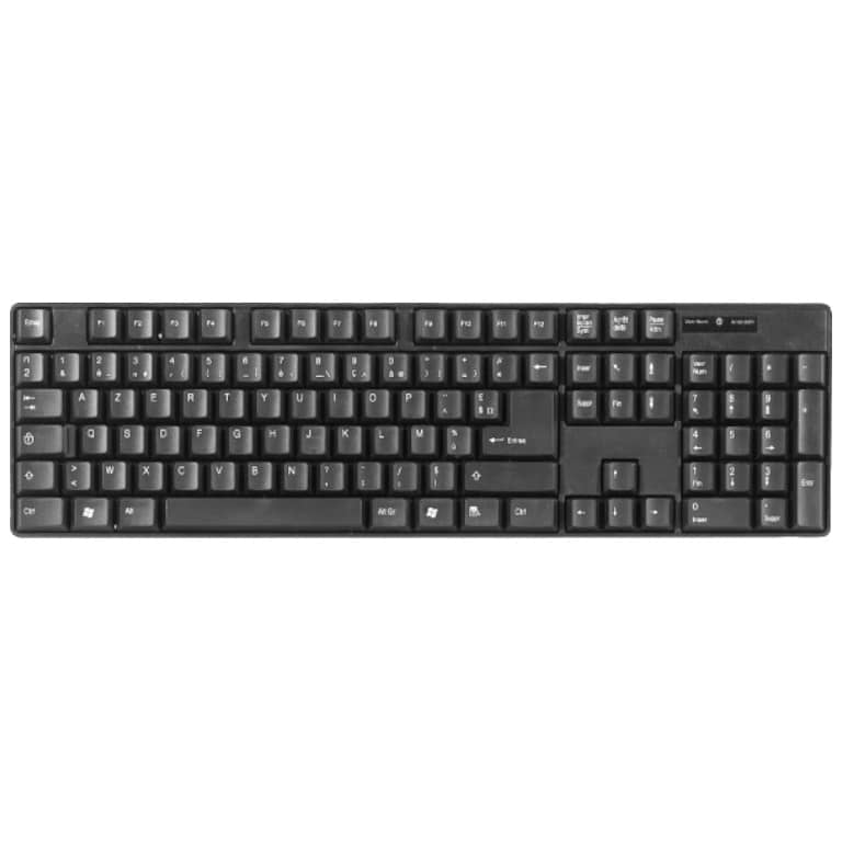 Clavier Filaire PS2 Dacomex PS2 (RD-K216P-B)