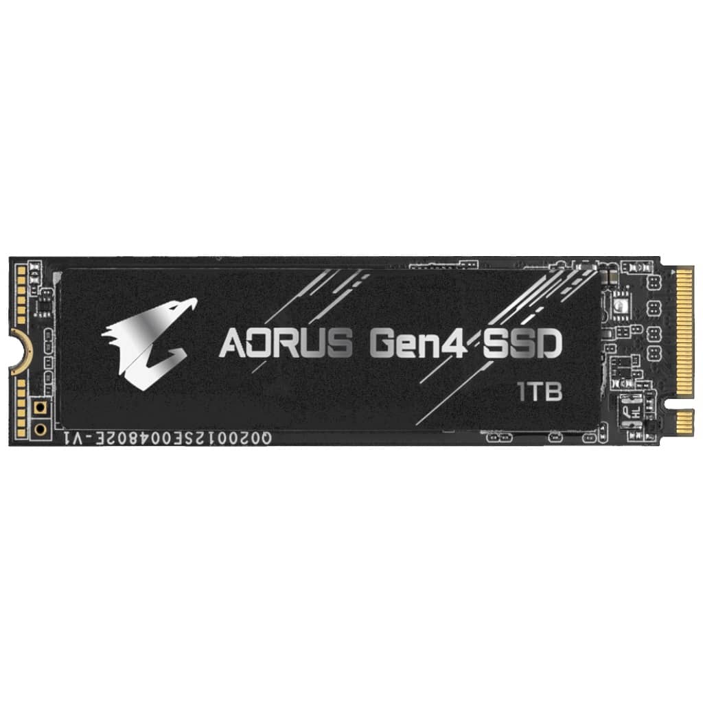 Disque SSD M.2 PCIe4 Gigabyte AORUS Gen4, 1To (GP-AG41TB)