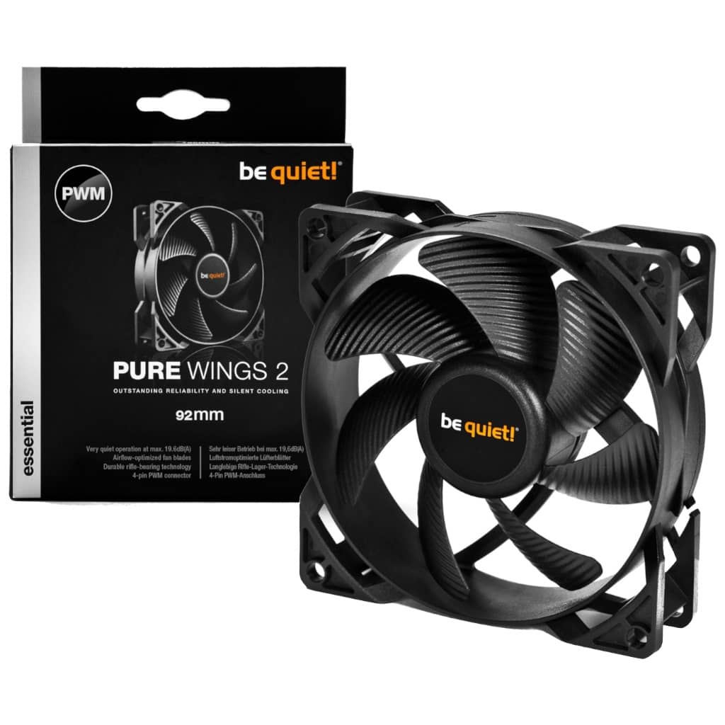 Ventilateur pour Boitier 92mm Be Quiet Pure Wings2 PWM _ BL038