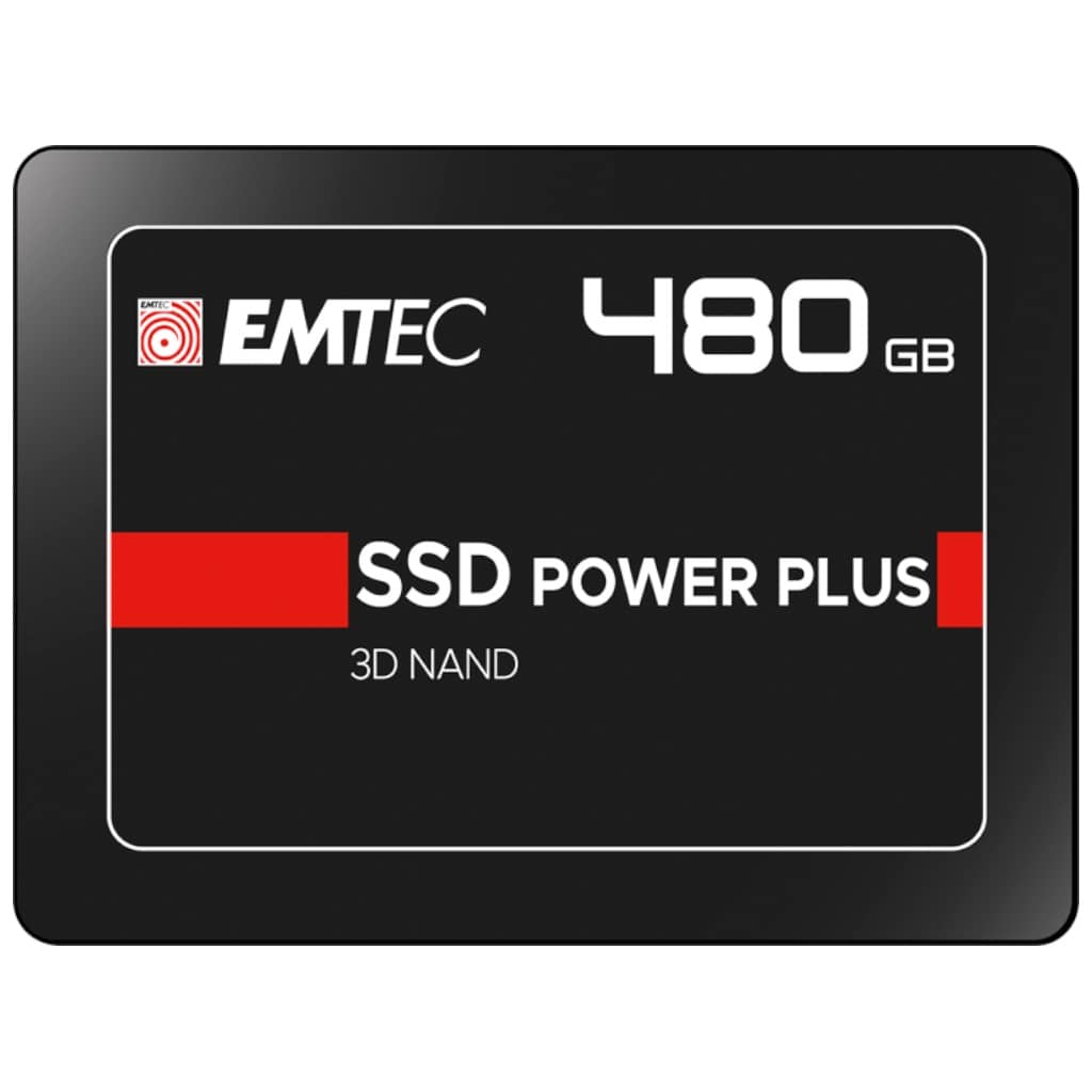 Disque SSD 2.5&quot; SATA EMTEC Power Plus,  480Go (ECSSD480GX150)