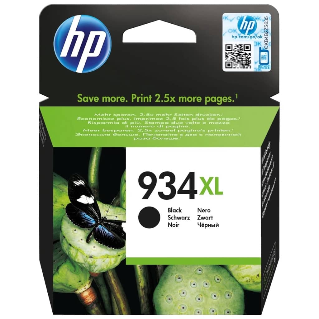 Cartouche d'encre HP 934XL, Noir (C2P23AE)