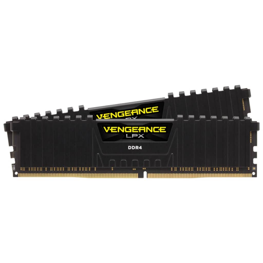 Mémoire DIMM DDR4 3600MHz Corsair, 32Gb (2x 16Gb) Vengeance LXP Noir (CMK32GX4M2D3600C18)