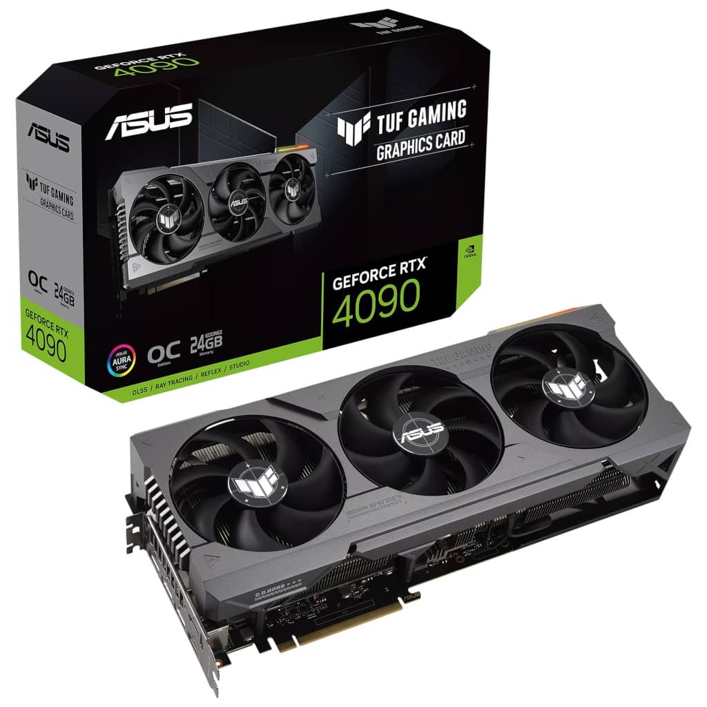 Carte graphique GeForce RTX 4090 Asus TUF-RTX4090-O24G-GAMING (90YV0IE0-M0NA00)