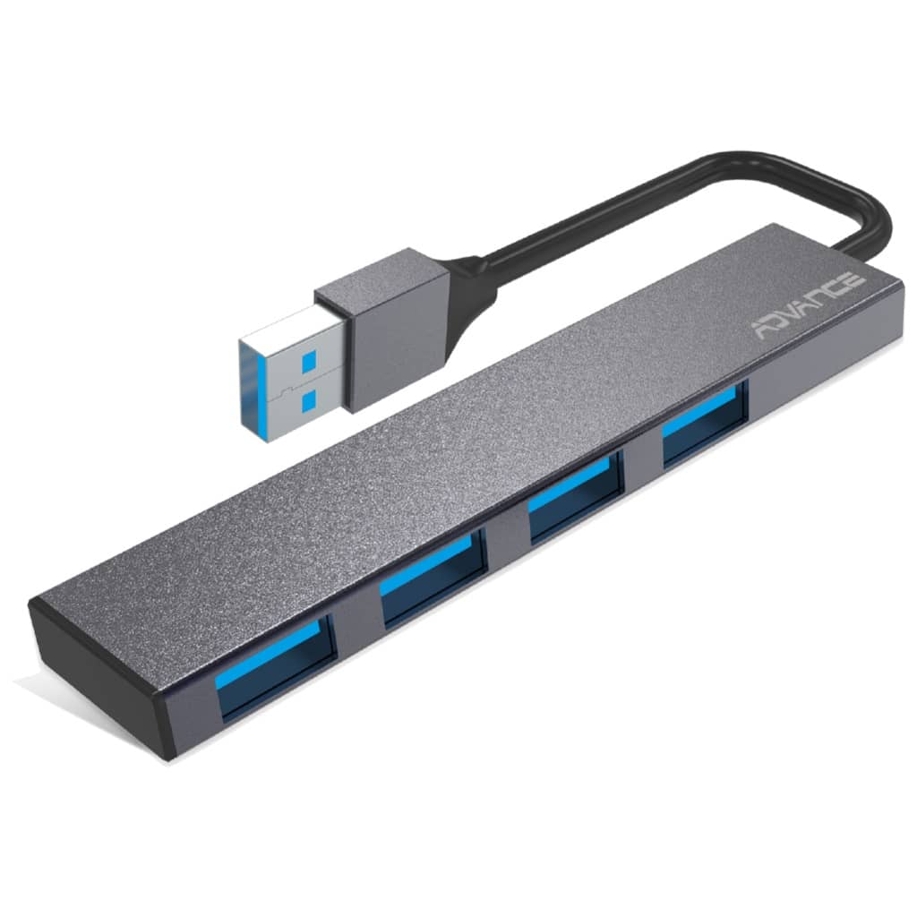 Hub USB 3.0 Advance XPAND SMART, 4x USB 3.0 Noir (HUB-405AL)