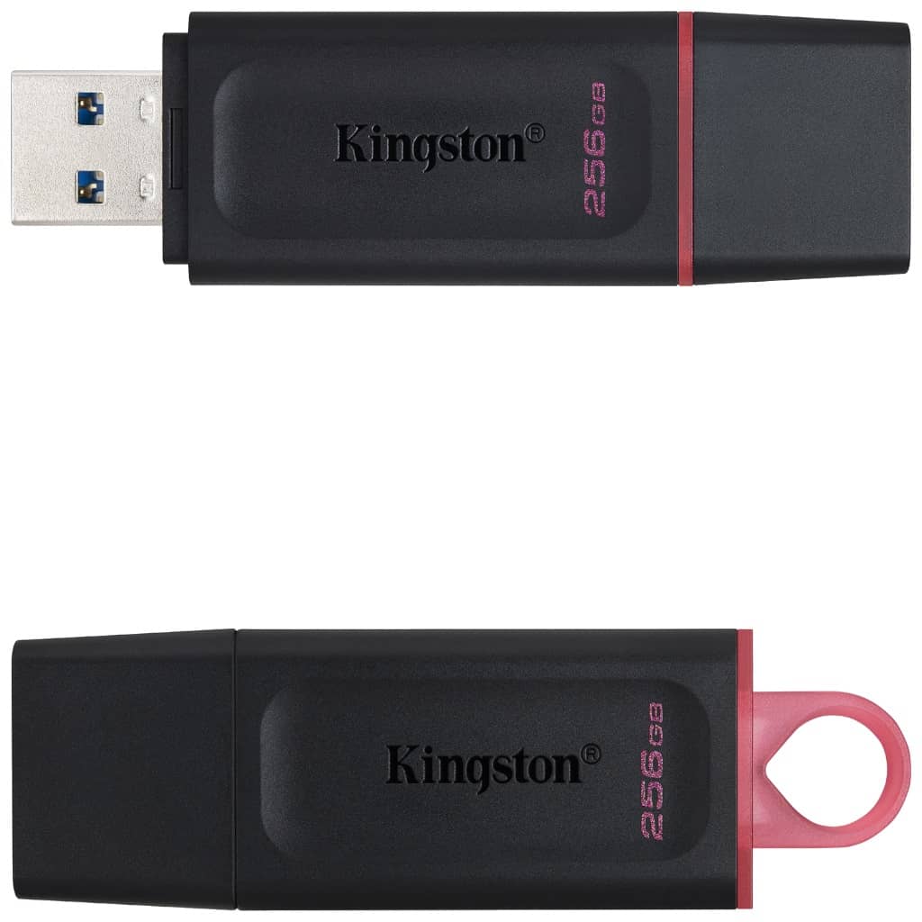 Clé USB 3.1 Kingston DataTraveler Exodia, 256Go Rouge (DTX/256GB)
