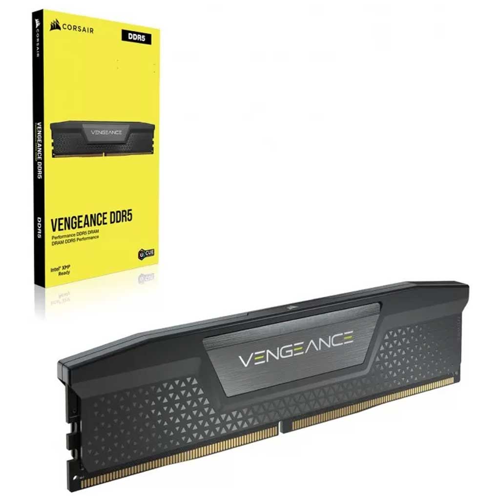 Mémoire DIMM DDR5 5200MHz Corsair Vengeance, 16Gb (CMK16GX5M1B5200C40)