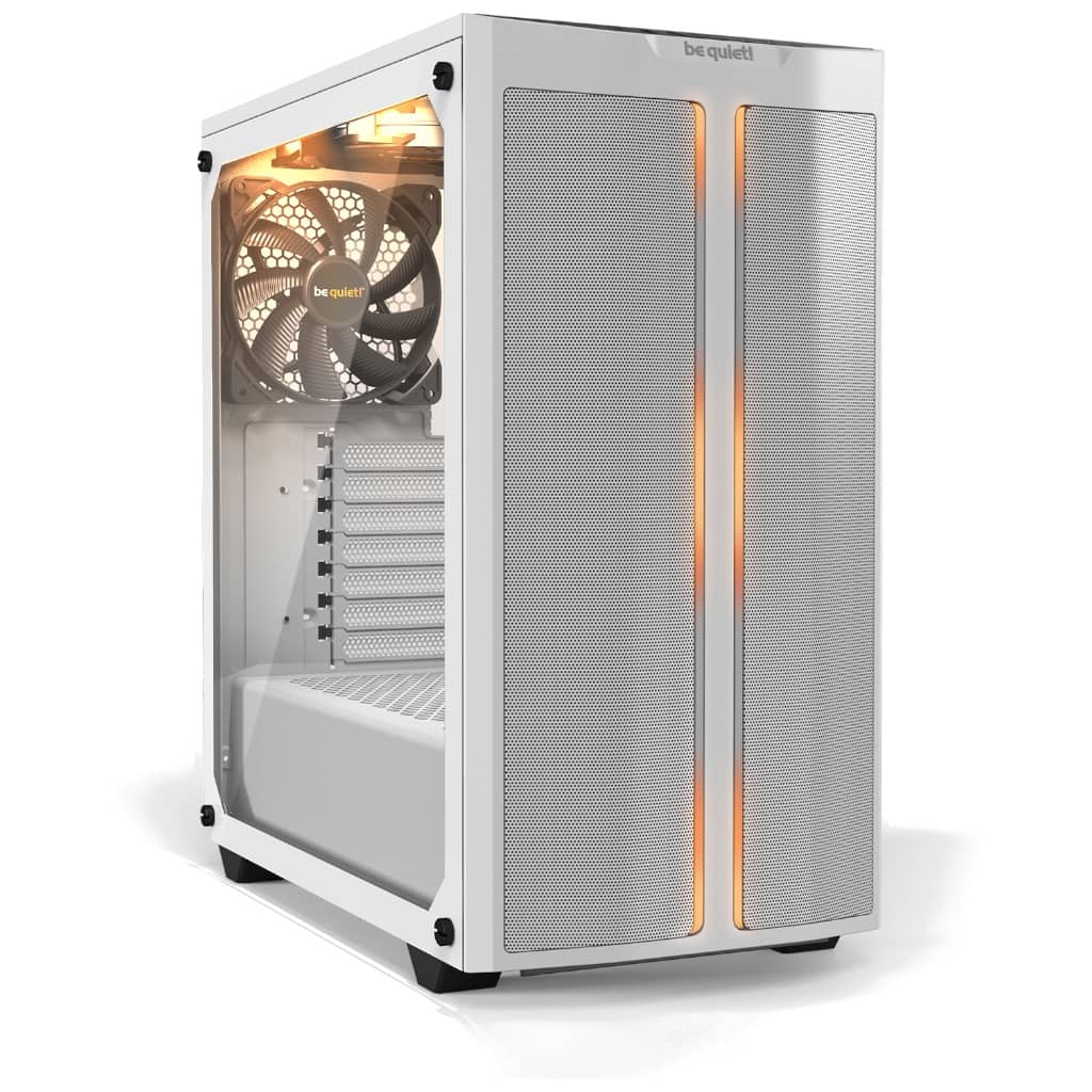 Boitier PC ATX Be Quiet Pure Base 500DX, Blanc _ BGW38