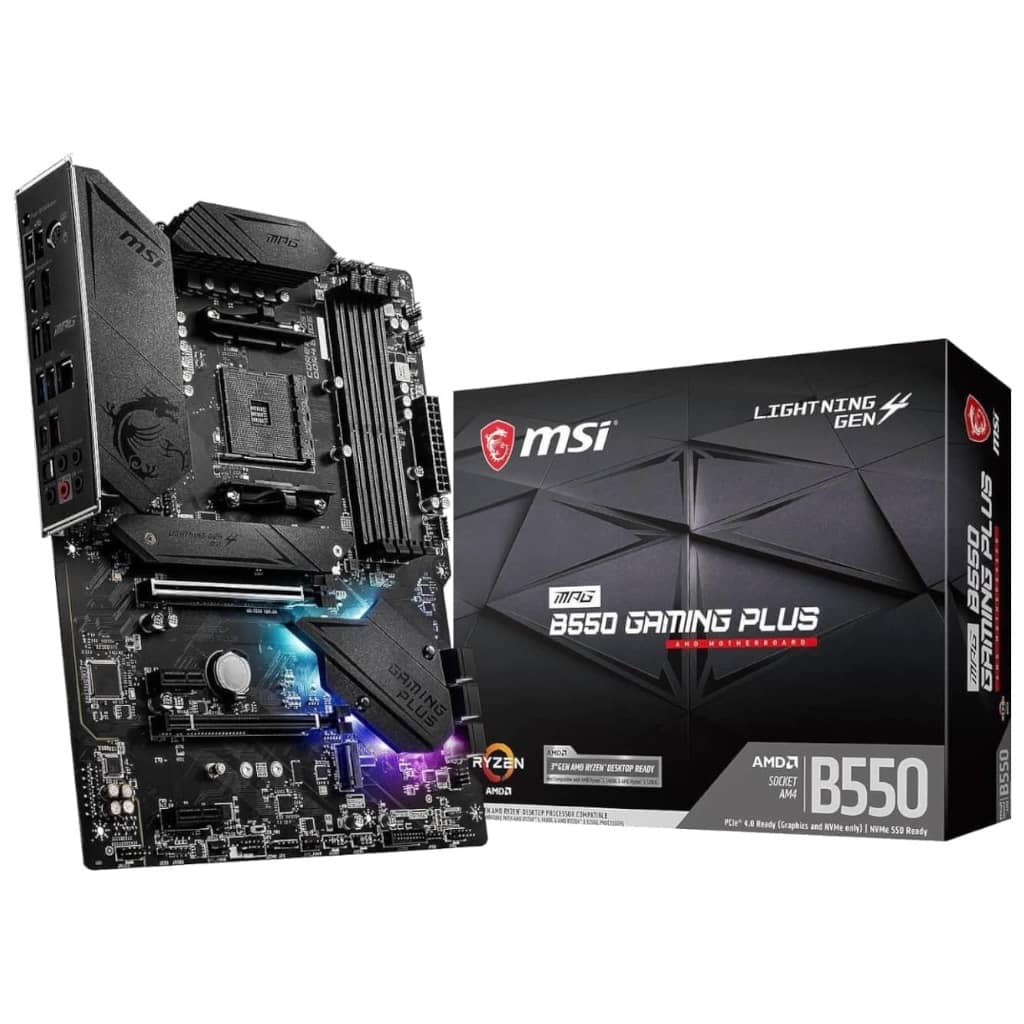 Carte mère AMD AM4 B550 ATX MSI MPG B550 GAMING PLUS _ 7C56-003R