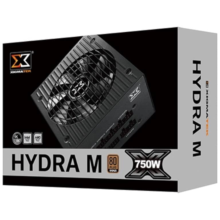 Alimentation ATX Xigmatek Hydra M, 750W Modulaire 80PLUS Bronze _ EN44221