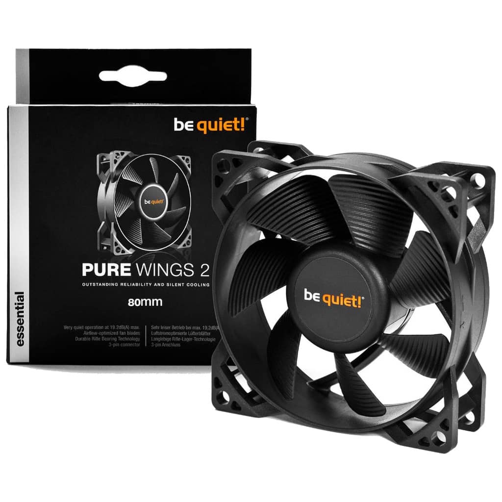 Ventilateur pour Boitier 80mm Be Quiet Pure Wings2 _ BL044