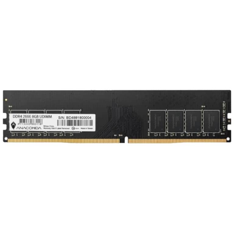 Mémoire DIMM DDR4 2666MHz Anacomda D4, 8Gb _ D4 2666 8G