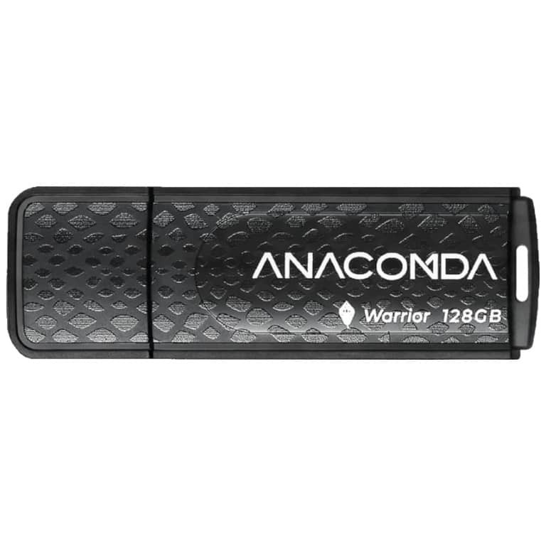 Clé USB 3.1 Anacomda Warrior, 128Go Noir _ WARRIOR 128G