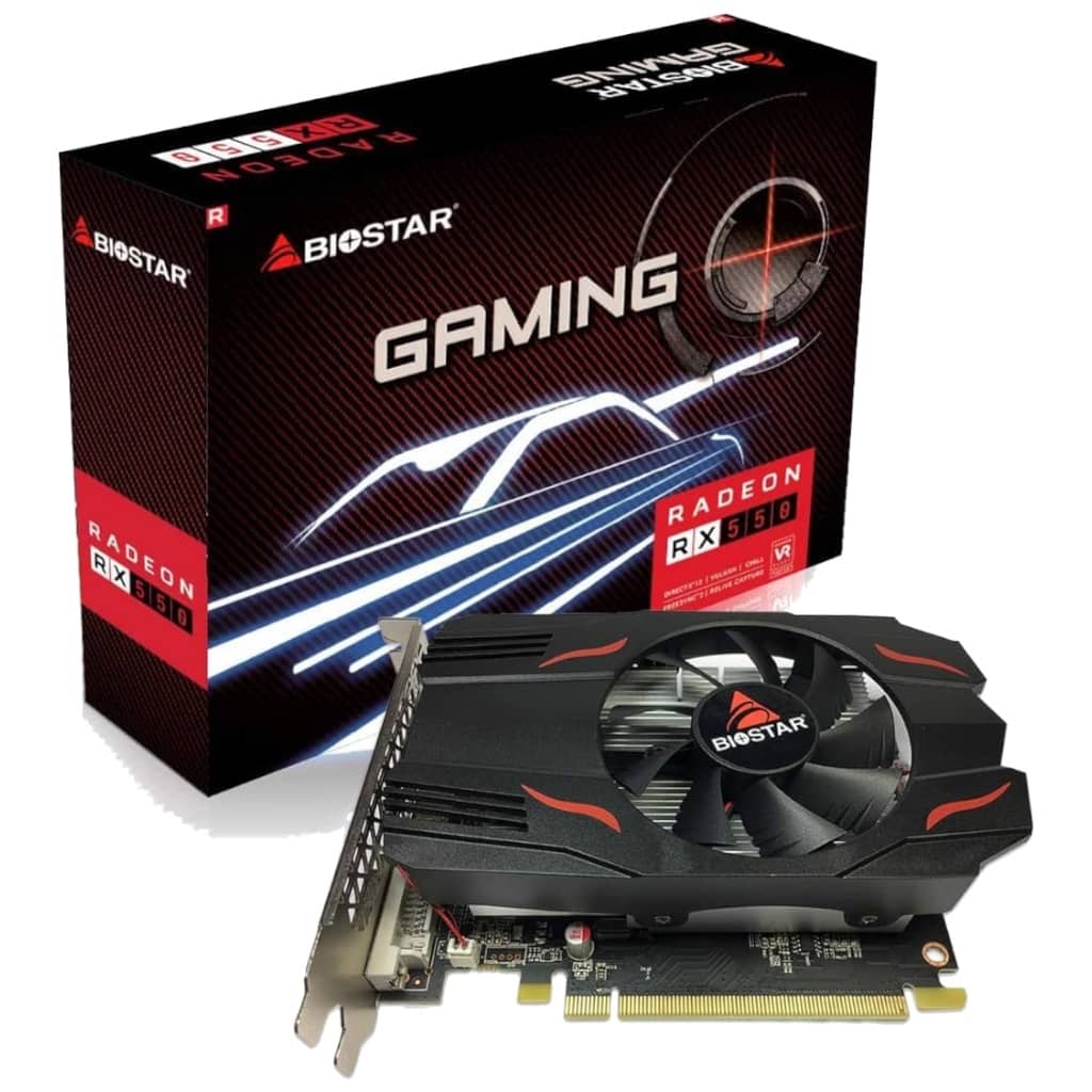 Carte graphique Radeon RX 550 Biostar RX 550 4GO _ VA5515RF41