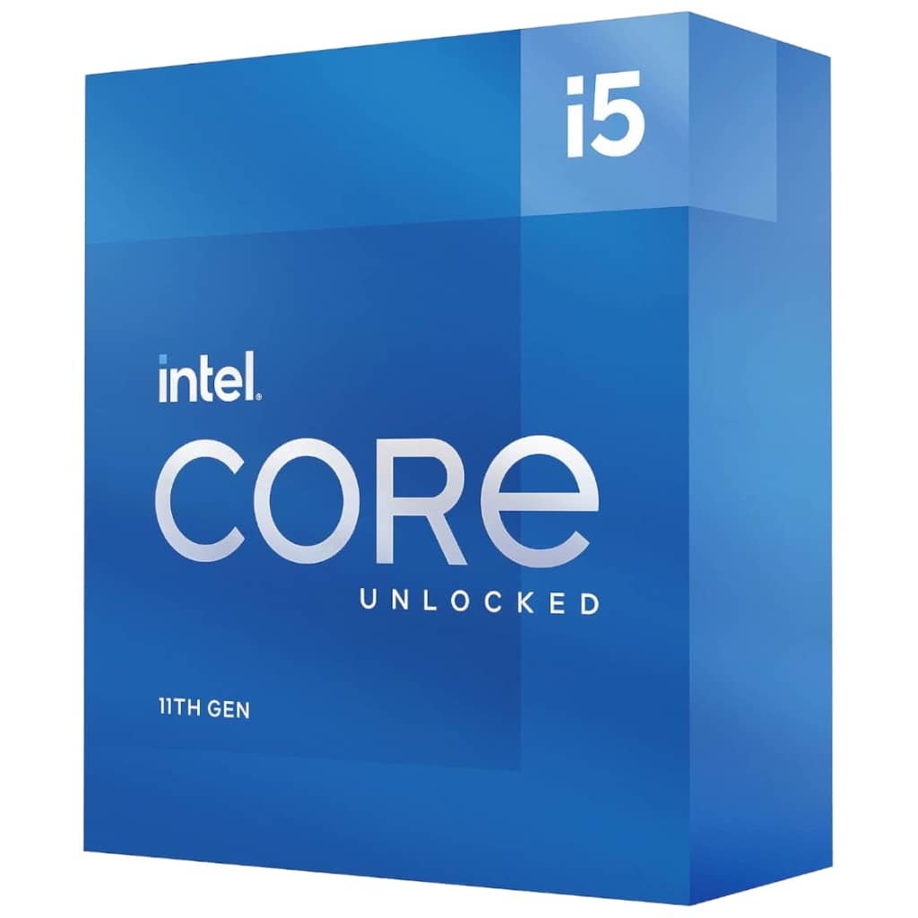 Processeur Intel 1200 Core i5-11600K, 4.9GHz Turbo _ BX8070811600K