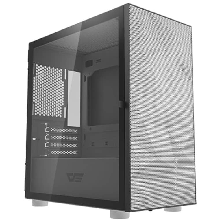 Boitier PC Micro ATX DarkFlash DLM21, MESH Blanc _ 82063