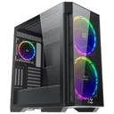 Boitier PC E-ATX Xigmatek Vera, Noir avec 3x AY120/AY200 _ EN45747