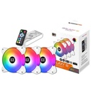 Kit 3x Ventilateurs pour Boitier 120mm Xigmatek Galaxy III Essential, BX120 Blanc _ EN46461