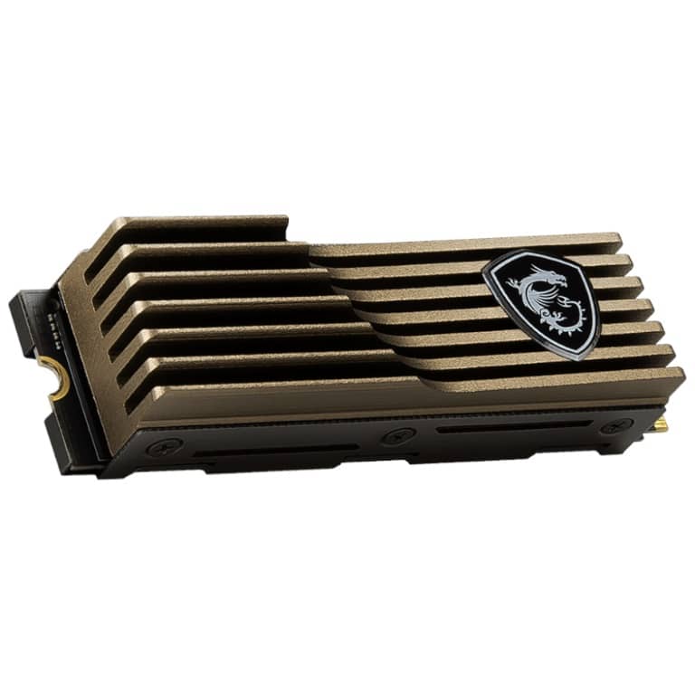 Disque SSD M.2 PCIe4 MSI SPATIUM M480 HeatSink, 1To _ S78-440L430-P83