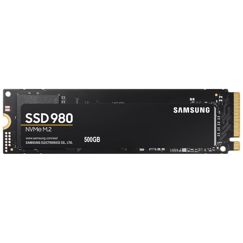 Disque SSD M.2 PCIe3 Samsung 980, 500Go _ MZ-V8V500BW