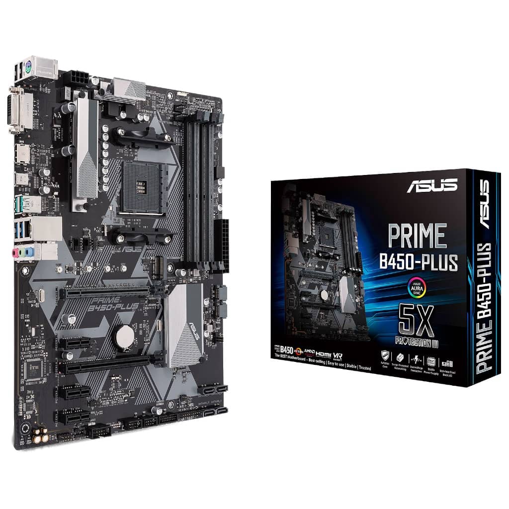 Carte mère AMD AM4 B450 ATX Asus PRIME B450-PLUS _ 90MB0YN0-M0EAY0