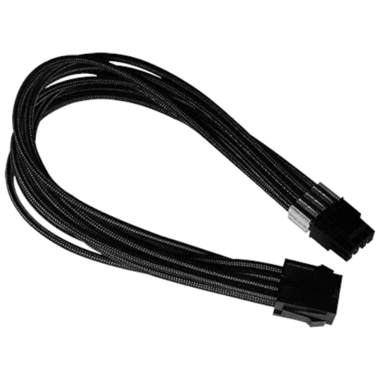 Rallonge CPU (4+4pins) MF, 0.30 m Noir Xigmatek iCable _ EN47482