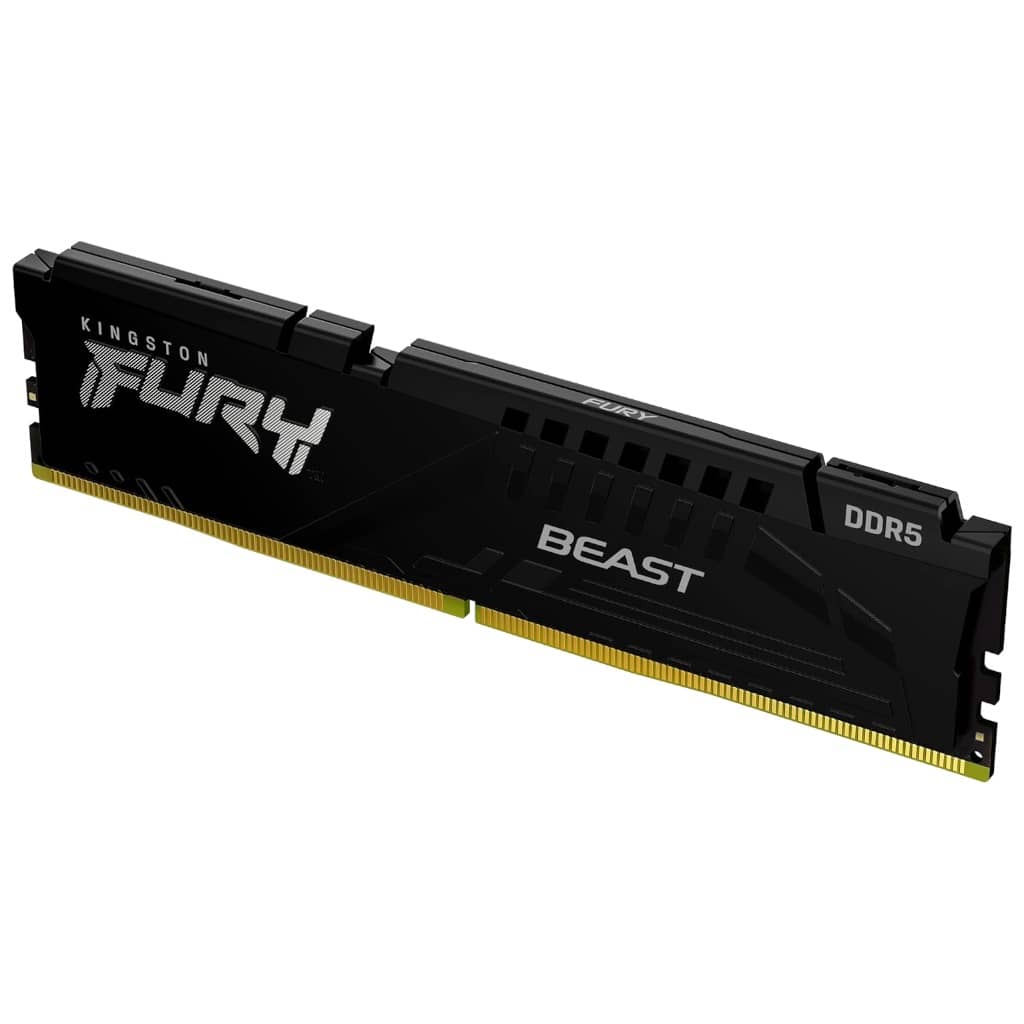 Mémoire DIMM DDR5 5200MHz Kingston, 16Gb Fury Beast Noir (EXPO/XMP) _ KF552C40BB-16