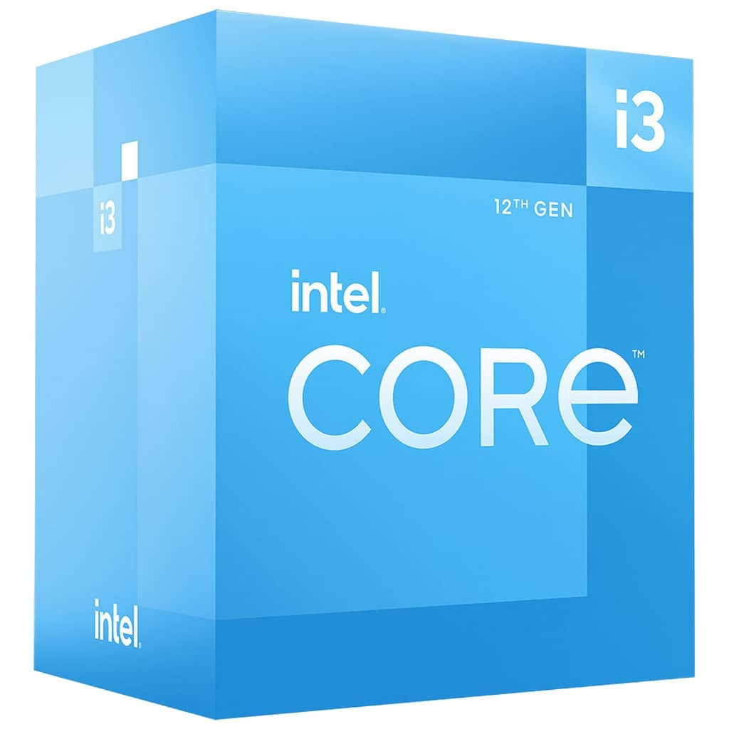Processeur Intel 1700 Core i3-12100, 4.3GHz Turbo _ BX8071512100