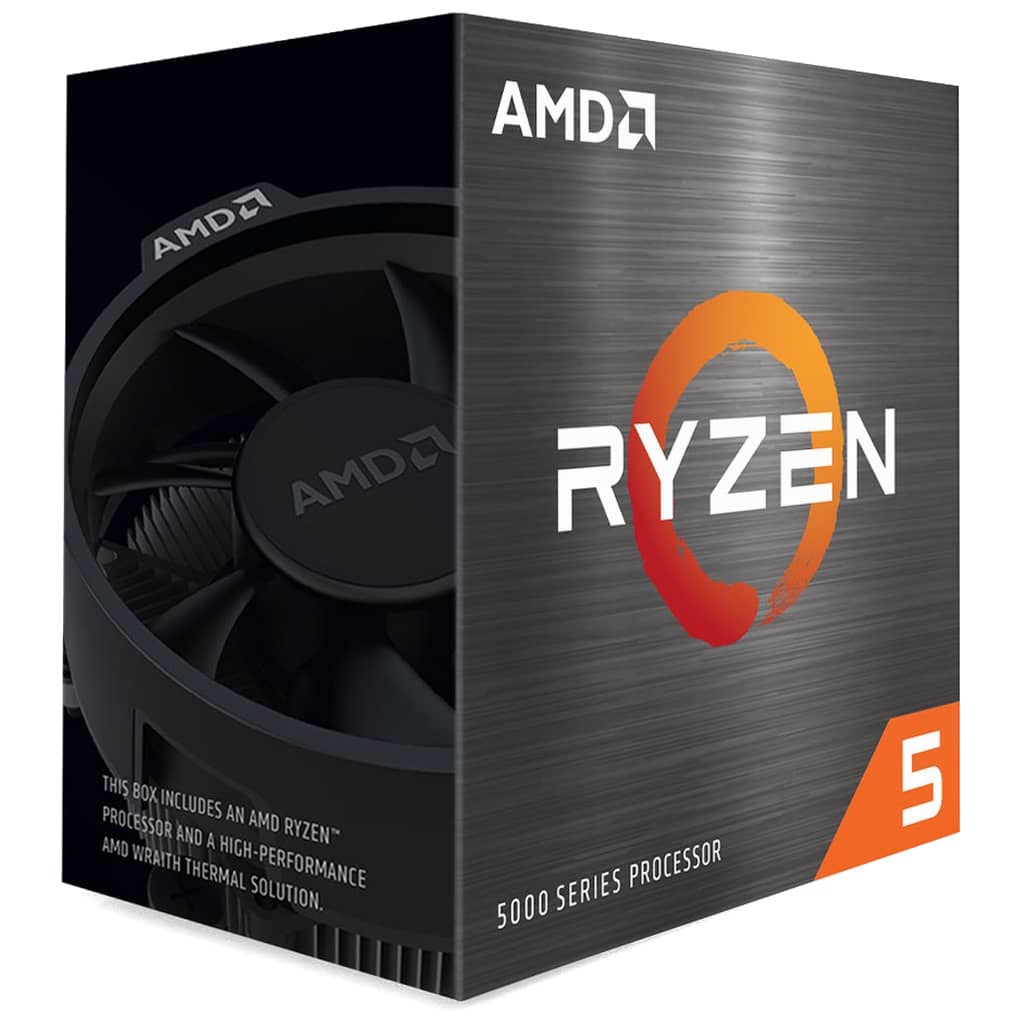 Processeur AMD AM4 Ryzen 5-5600, 4.4GHz Turbo _ 100-100000927BOX