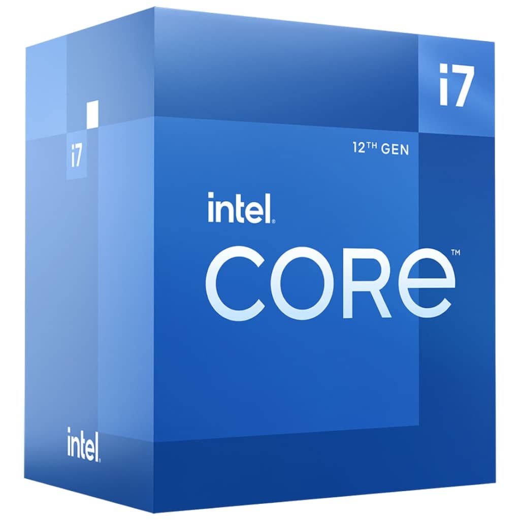 Processeur Intel 1700 Core i7-12700, 4.9GHz Turbo _ BX8071512700